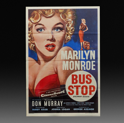 Bus stop british double - bus,
