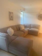 Cream 6 Piece Modular Fabric