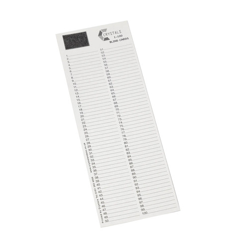 Blind cards fundraising - cards,
