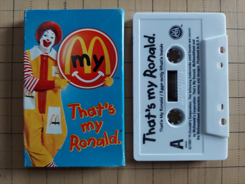 Vintage mcdonald that my - that's,