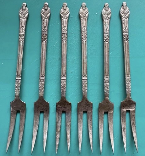 Epns cake forks monk - epns,
