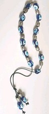 Evil Eye Komboloi Greek Worry Beads, Meditation Beads, Protection Charm.