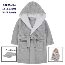 Baby Hooded Dressing Gown +