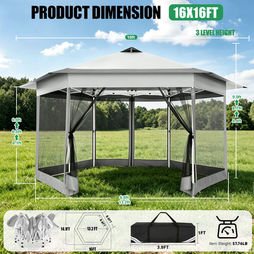 13x13ft pop gazebo - pop, tent