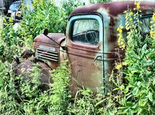 1940s GMC Pickup in Salvage