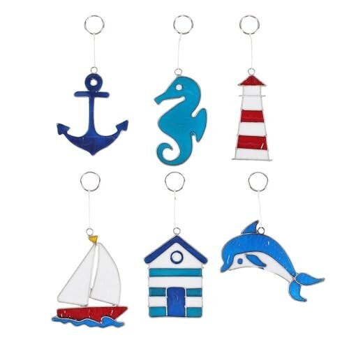 Nautical suncatchers 6 - nautical, suncatchers,