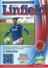 2025/26 Linfield v Coleraine -