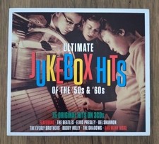 Various Artists (Beatles) - Ultimate Jukebox Hits Of The 50s & 60s -Mint 3 CDs