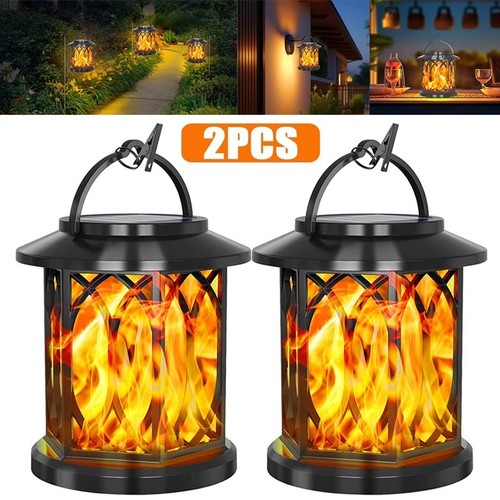 Led flickering flame - led, solar