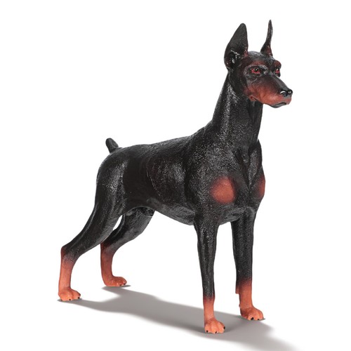 Animal figurines doberman - animal,
