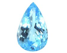 Loose 8mm x 5mm Natural Blue Topaz Pear Pippin Cut High Quality Gemstone 0.98ct
