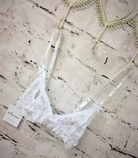 Ann Summers Fifi Love Peep Hole White Bra Sexy Lingerie Valentine's Day