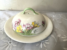 Crown Ducal ‘Crocus’ 4723 Muffin / Butter Dish - Rare Item