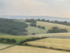 Vintage Chalk Pastel Painting