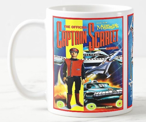 Mug captain scarlet annual - mug,