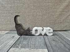 Handmade Cat Love Resin