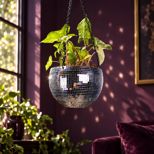 Hanging disco ball - hanging,