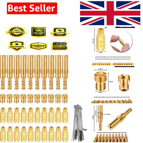 Pcs carburetor jets kit for - 40,