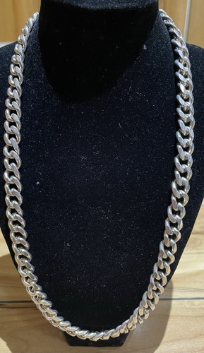 Solid 925 sterling silvercurb - solid,