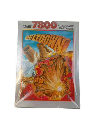 Atari 7800 meltdown video - meltdown,