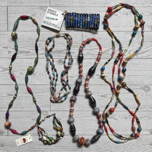 Vintage african recycled paper - recycled,