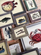 Aquatic Reverse Glass