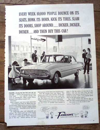 1960 ford falcon - , ad