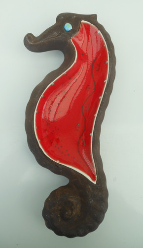 Beswick seahorse dish - seahorse,