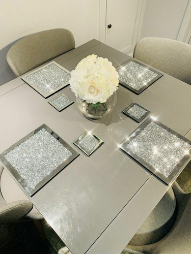 Crystal crush coasters and - crystal,