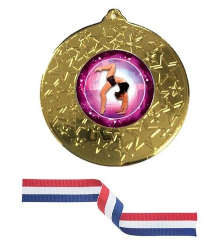 Gymnastics metal medal - gymnastics,