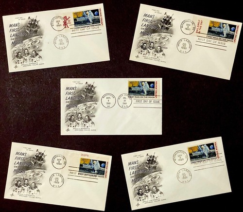 Stamptlc c76 moon - us, hand