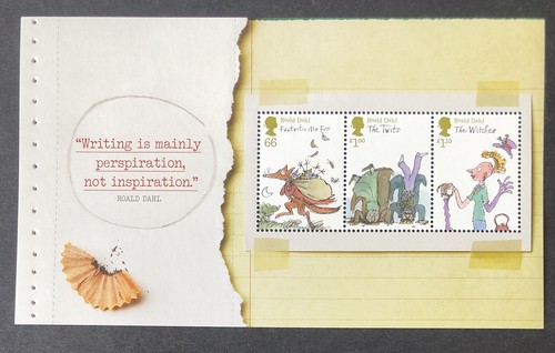 2012 mint mnh roald dahl - 2012,