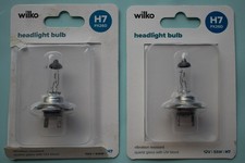 2 x H7 Bulbs 12v 55W PX26d Car headlight Halogen Bulb