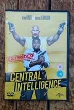 Central Intelligence DVD, 2016, UV code included, Very good condition