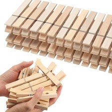Clothes Pins Wooden, 46 Pack