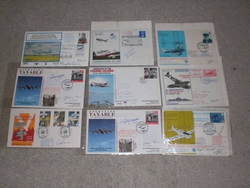 Flown flight raf covers - or,