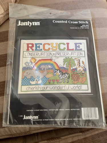 Janlynn vintage 1990 recycle - janlynn,