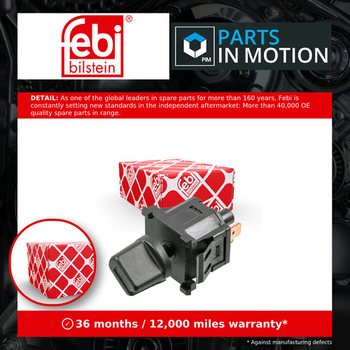 Heater fan switch fits polo - heater, vw