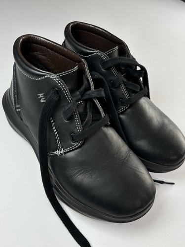 Kybun mendrisio black leather - black,