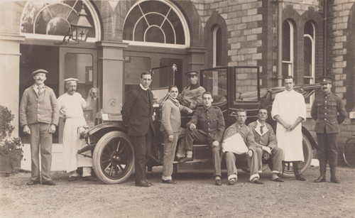 Ww1 hospital rppc - rppc, wounded