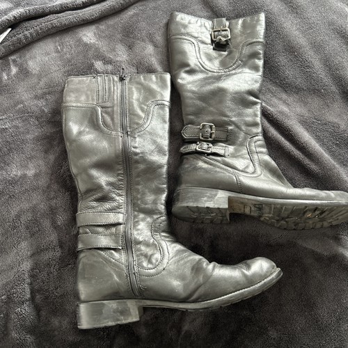 Dune leather boots size - size, 5