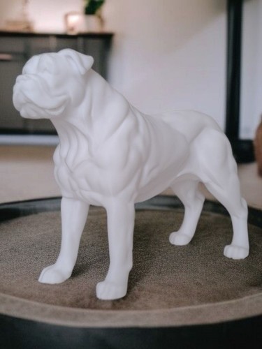 The american bulldog sculpture - bulldog,