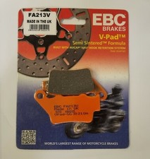 REAR SEMI SINTERED BRAKE PADS FOR ROYAL ENFIELD  Bullet 500 EFI 2016-2018 FA213V