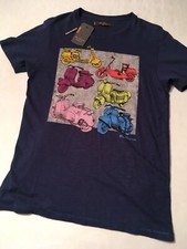 Ben Sherman T-shirt ‘Scooters’ Vespa Lambretta MOD Size Small/Medium New w/tags