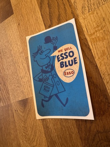 Sell esso blue paraffin man - we,