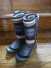 NEW Cushe De Luxe Mindy Women’s Sz 6 Brown Quilted Zip Up Puffy Winter Boots