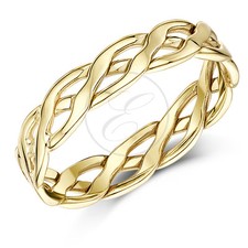 9ct Yellow Gold Ring Hand Made