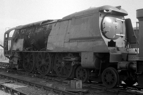 British rail 34081 - rail, barry