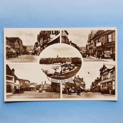 Northwich postcard c1935 - northwich,