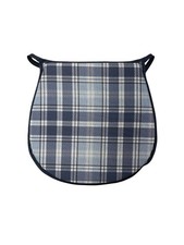 Highland Check Denim D-Shaped